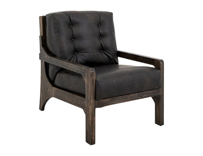 IFD  - Balam  - Wooden Frame, Armchair  - Black  - IUP442-ACH-216 view 1