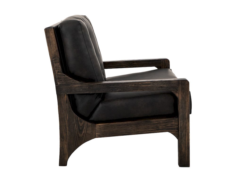 IFD  - Balam  - Wooden Frame, Armchair  - Black  - IUP442-ACH-216 view 3