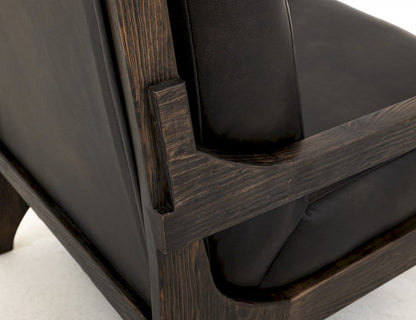 IFD  - Balam  - Wooden Frame, Armchair  - Black  - IUP442-ACH-216 view 10