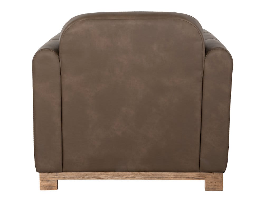 IFD  - Balam  - Wooden Frame & Base, Armchair  - Medium Brown  - IUP422-ACH-231 view 4
