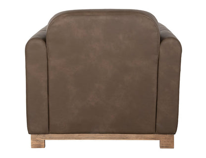 IFD  - Balam  - Wooden Frame & Base, Armchair  - Medium Brown  - IUP422-ACH-231 view 4