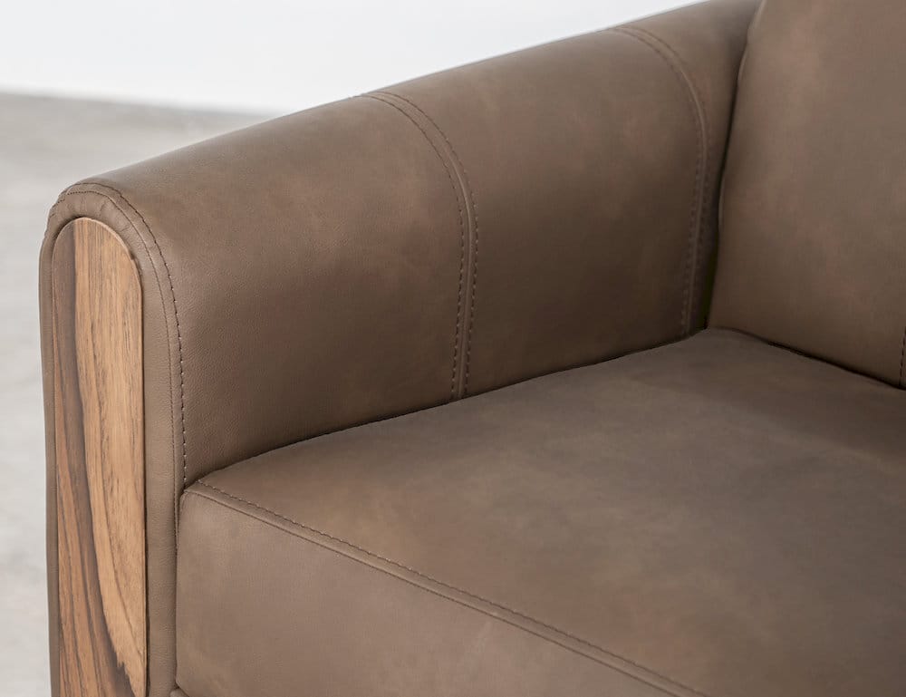 IFD  - Balam  - Wooden Frame & Base, Armchair  - Medium Brown  - IUP422-ACH-231 view 9