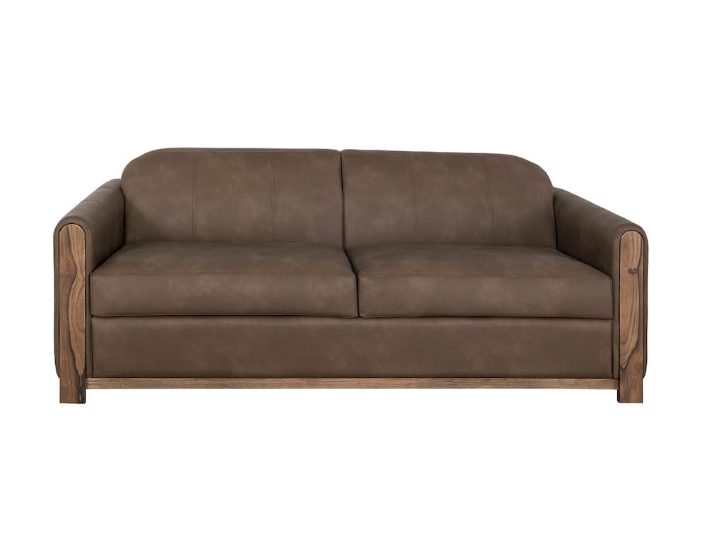 IFD  - Balam  - Wooden Frame & Base, Loveseat  - Medium Brown  - IUP422-LOV-231 view 2