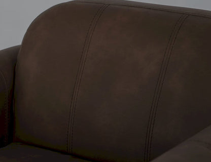 IFD  - Balam  - Wooden Frame & Base, Two-Cushion Sofa  - Dark Brown  - IUP422-SOF-212 view 4