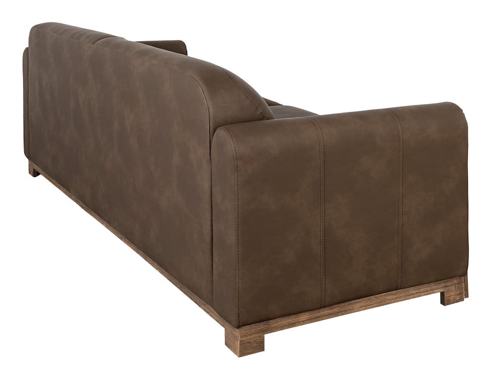 IFD  - Balam  - Wooden Frame & Base, Two-Cushion Sofa  - Medium Brown  - IUP422-SOF-231 view 4
