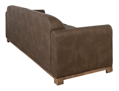 IFD  - Balam  - Wooden Frame & Base, Two-Cushion Sofa  - Medium Brown  - IUP422-SOF-231 view 4