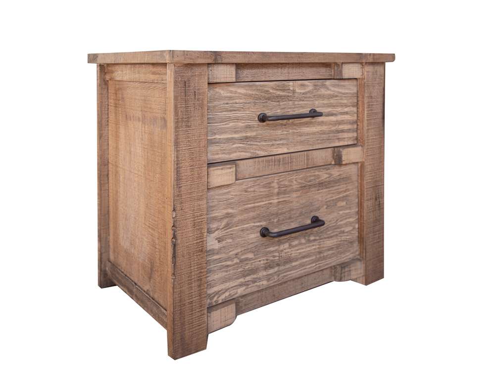 IFD - Berlin 2 Drawers Nightstand - IFD2051NTS veiw 1