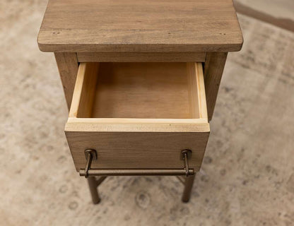 IFD - Bernabe - Metal Base Chairside Table - IFD4531CST veiw 3