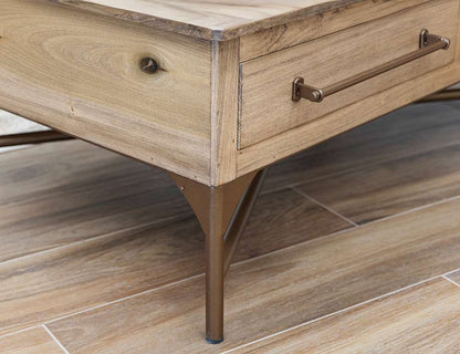 IFD - Bernabe - Metal Base Cocktail Table - IFD4531CKT veiw 3