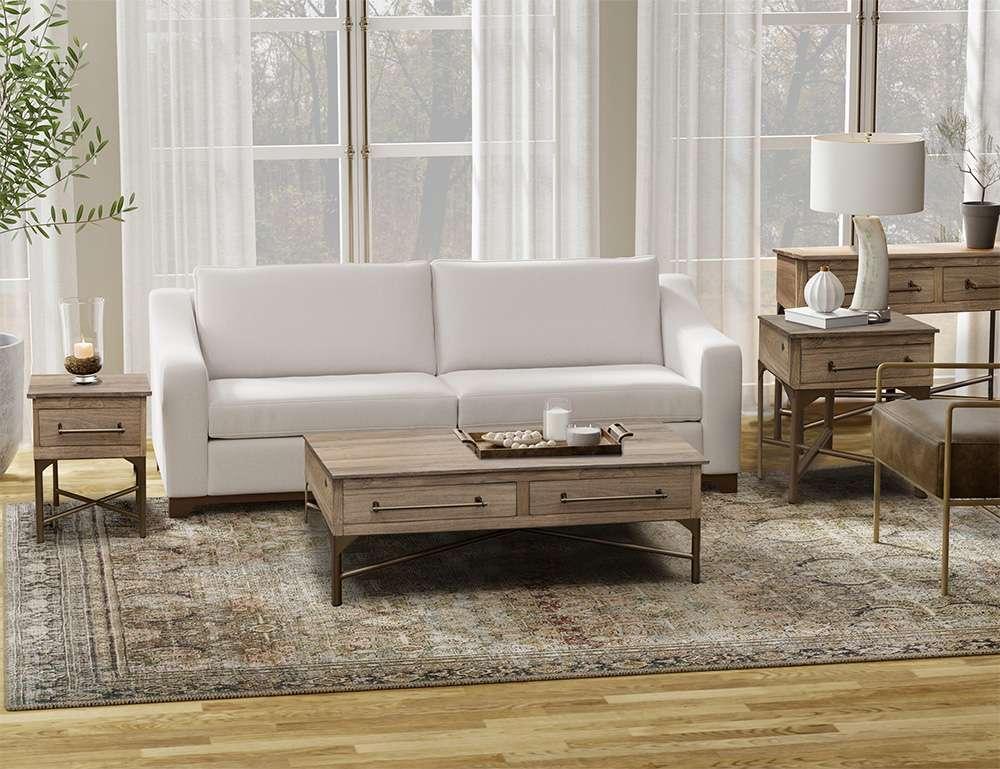 IFD - Bernabe - Metal Base End Table - IFD4531END veiw 2
