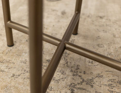IFD - Bernabe - Metal Base End Table - IFD4531END veiw 3