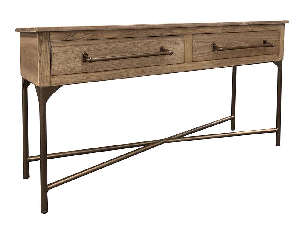 IFD - Bernabe - Metal Base Sofa Table - IFD4531SFT veiw 1