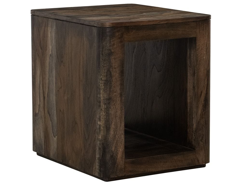IFD - Black Balam - 1 Shelf, Chairside Table - IFD4423CST view 1