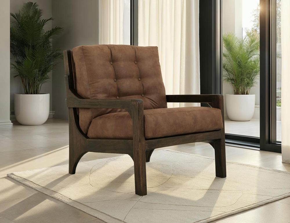 IFD - Black Balam - Armchair in Woodsy Brown - IUP442-ACH-237 veiw 8