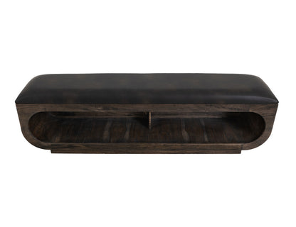 IFD - Black Balam - Bench in Oil Black - IFD4421BEN view 3