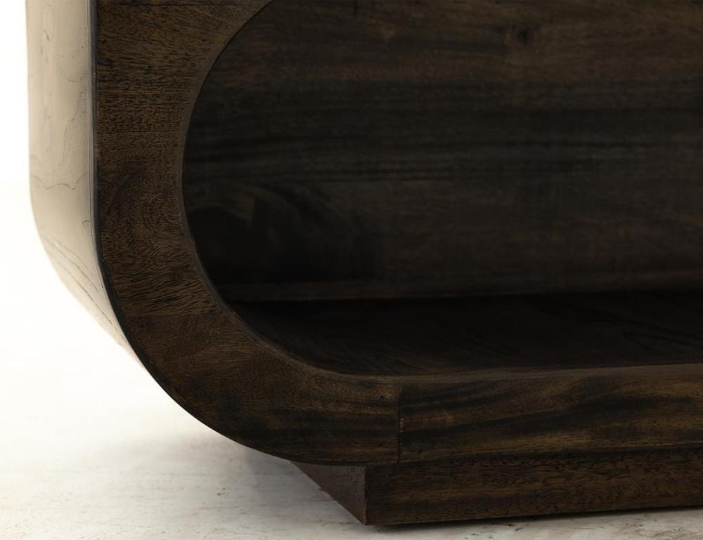 IFD - Black Balam - Bench in Oil Black - IFD4421BEN veiw 4