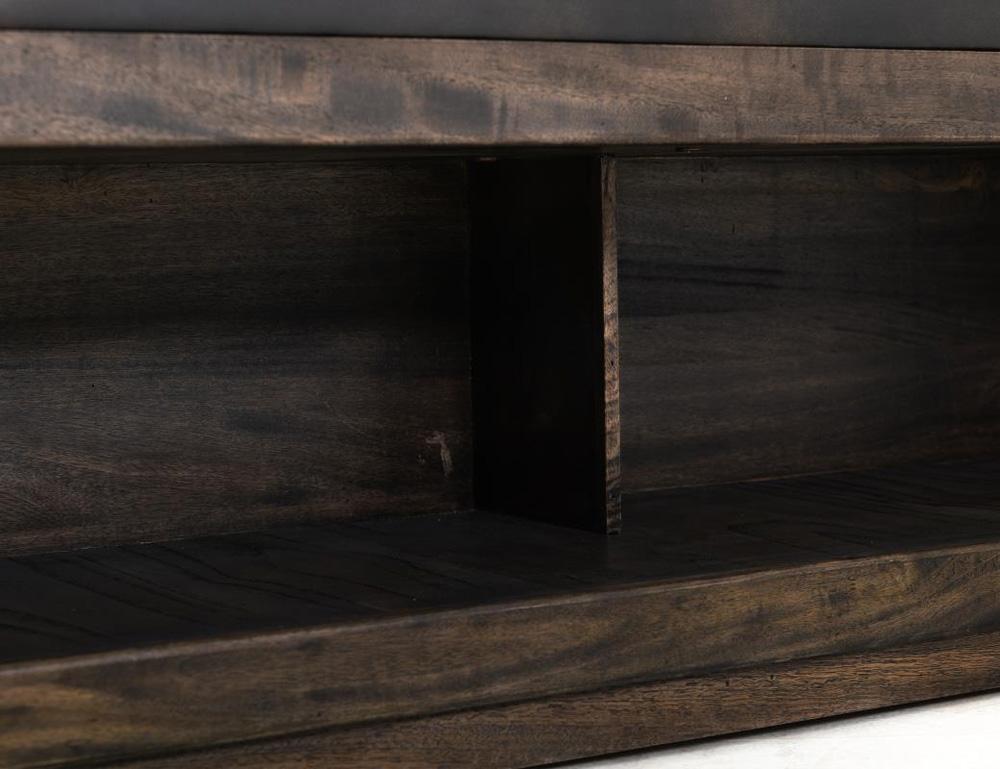 IFD - Black Balam - Bench in Oil Black - IFD4421BEN veiw 5