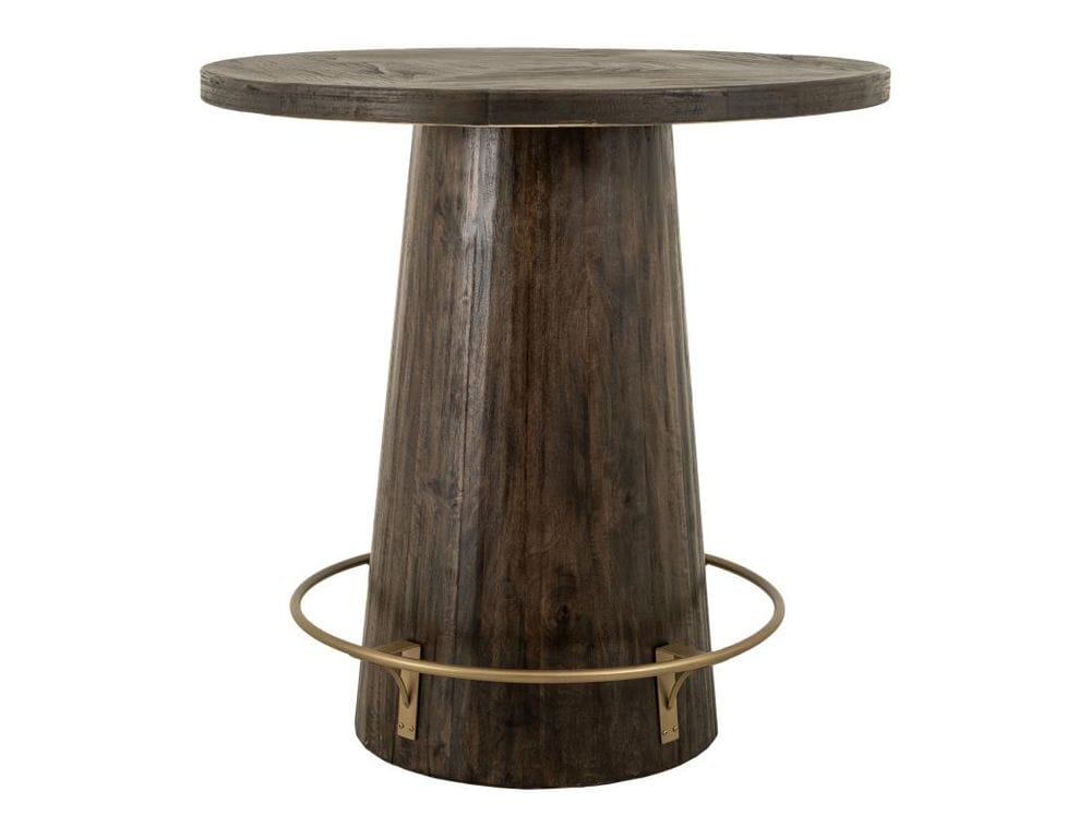 IFD - Black Balam - Bistro Pub Table in Oil Black - IFD4421BARBIS view 1