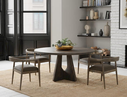 IFD  - Black Balam, Round Table 47"  - IFD4421DINTBLRD47 view 3