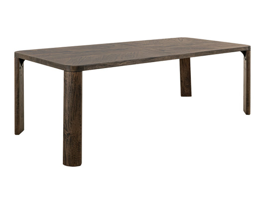 IFD - Black Balam - Table in Ivory White - IFD4421TBL view 1
