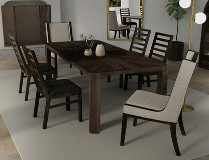 IFD - Black Balam - Table in Ivory White - IFD4421TBL view 4