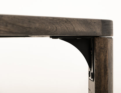 IFD - Black Balam - Table in Ivory White - IFD4421TBL view 6