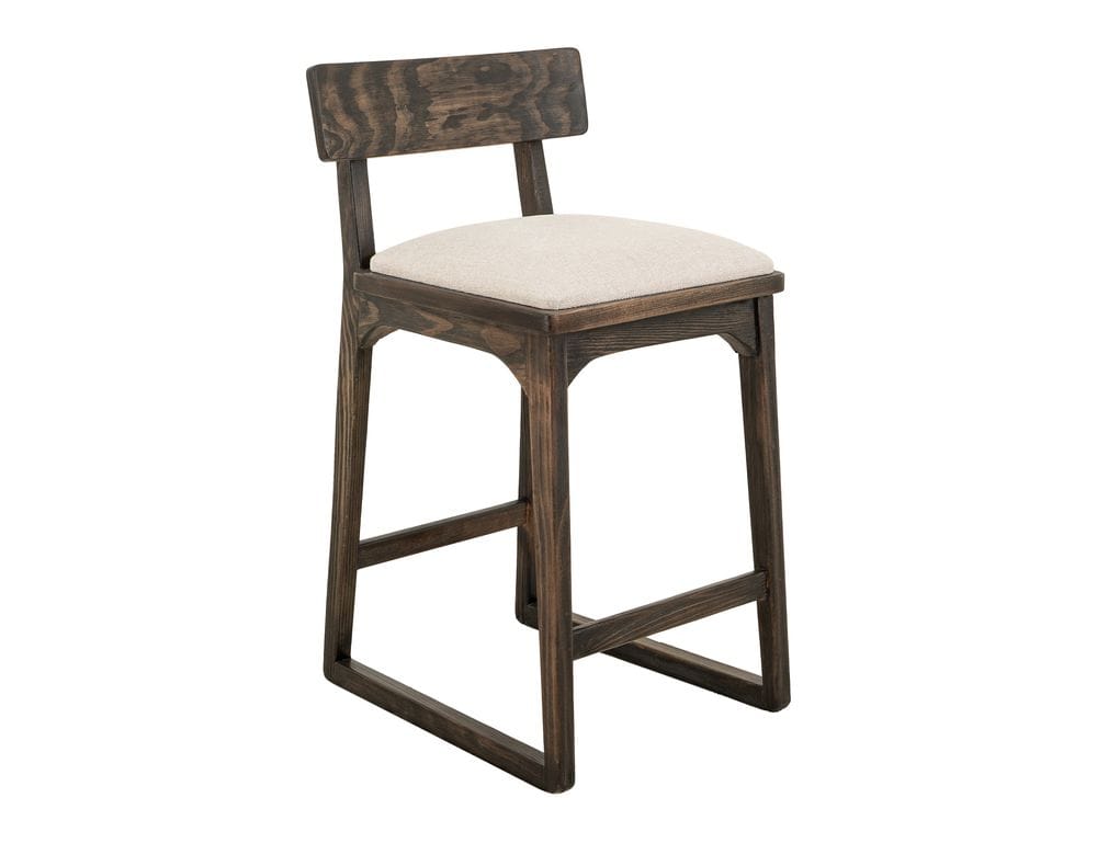 IFD - Black Balam - Upholstered Barstool 30" in Black (Set of 2) - IUP442-BST30-161 view 2