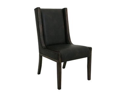 IFD - Black Balam - Upholstered Wooden Chair in Oil Black (Set of 2) - IFD4421CHUBN view 1