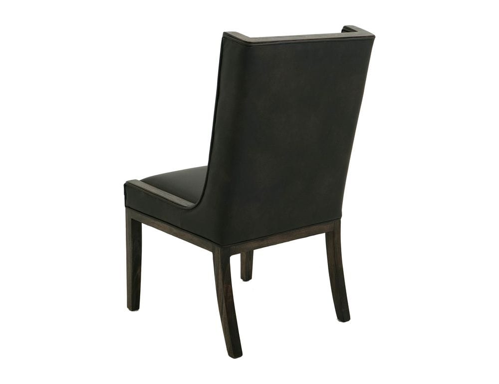 IFD - Black Balam - Upholstered Wooden Chair in Oil Black (Set of 2) - IFD4421CHUBN view 3