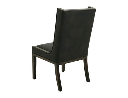 IFD - Black Balam - Upholstered Wooden Chair in Oil Black (Set of 2) - IFD4421CHUBN view 3