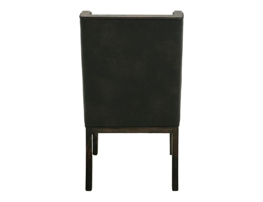 IFD - Black Balam - Upholstered Wooden Chair in Oil Black (Set of 2) - IFD4421CHUBN view 4
