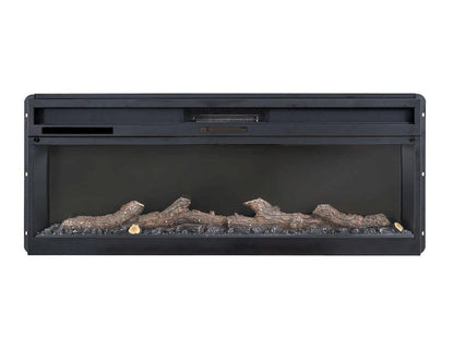 IFD  - Black Balam Wall Unit, TV Stand 80" with Electric Fireplace Insert  - IFD4421WALFP80 view 5