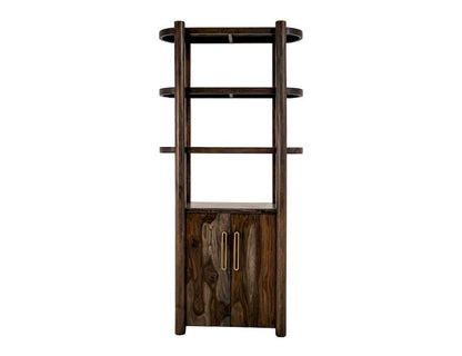 IFD  - Black Balam Wall Unit with Electric Fireplace Insert  - IFD4421WALFP view 3