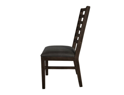 IFD - Black Balam - Wooden Chair in Oil Black (Set of 2) - IFD4421CHR view 2