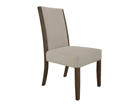 IFD - Black Verona - Upholstered Chair in Ivory - IFD3911CHU veiw 1