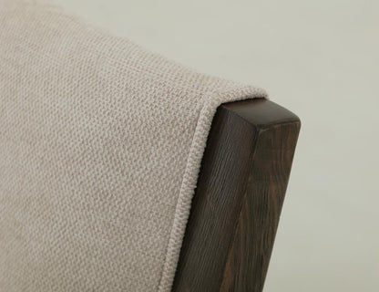 IFD - Black Verona - Upholstered Chair in Ivory - IFD3911CHU veiw 6
