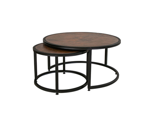 IFD - Blackburn - Copper Top & Iron Base Cocktail Table - IFD7781CKT view 1
