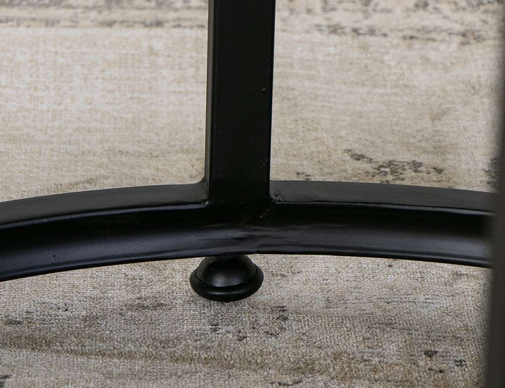 IFD - Blackburn - Copper Top & Iron Base End Table - IFD7782END veiw 3