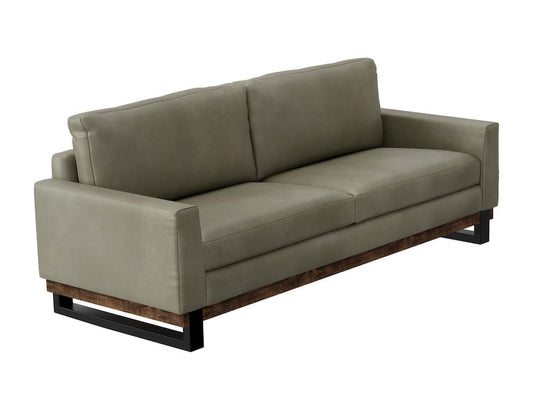 IFD  - Blackburn  - Metal & Wood Base, Sofa  - Green  - IUP778-SOF-232 view 1