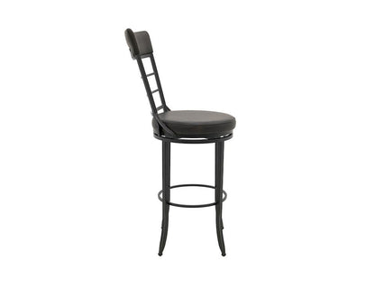 IFD  - Blackburn  - Wooden Frame & Metal Base, Barstool 30"  - Black  - IUP778-BST30-216 view 2