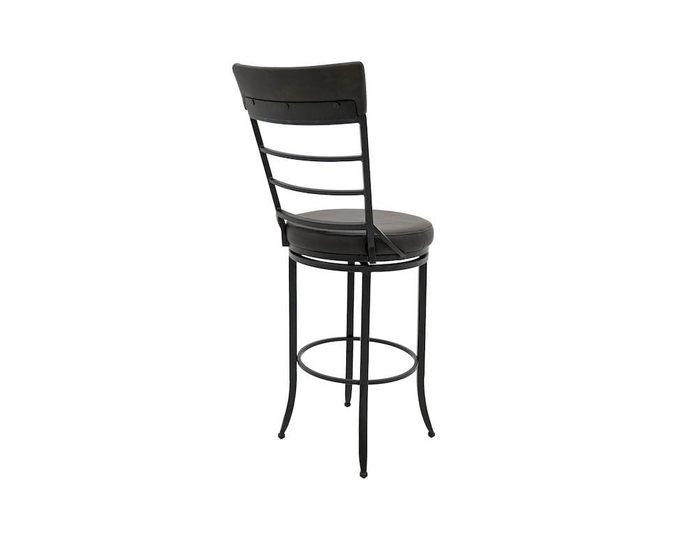 IFD  - Blackburn  - Wooden Frame & Metal Base, Barstool 30"  - Black  - IUP778-BST30-216 view 3