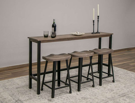 IFD - Blacksmith - 24in Wooden Stool - IFD2321STL veiw 2