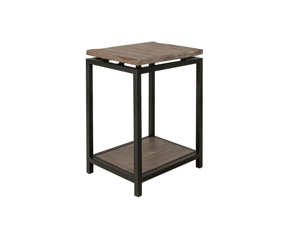 IFD - Blacksmith Chair Side Table, w/ shelf - IFD2321CST veiw 1