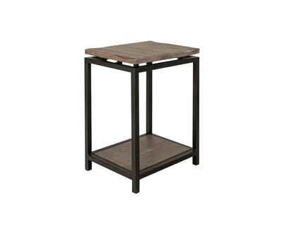 IFD - Blacksmith Chair Side Table, w/ shelf - IFD2321CST veiw 1