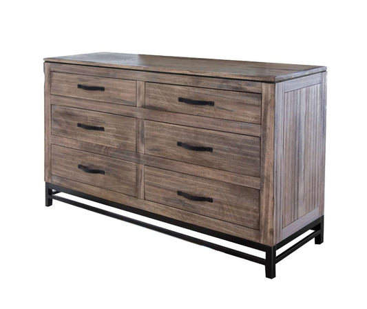 IFD - Blacksmith Dresser 6 Drawers - IFD2321DSR veiw 1