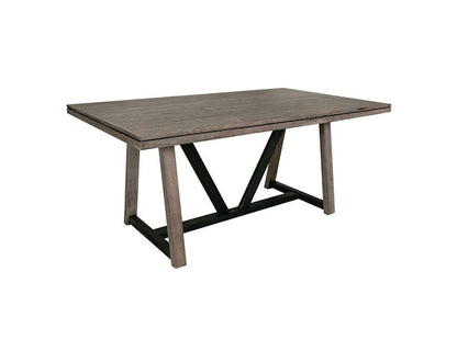 IFD - Blacksmith - Metal Base Dining Table - IFD2321TBL veiw 1