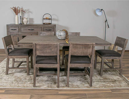 IFD - Blacksmith - Metal Base Dining Table - IFD2321TBL veiw 2