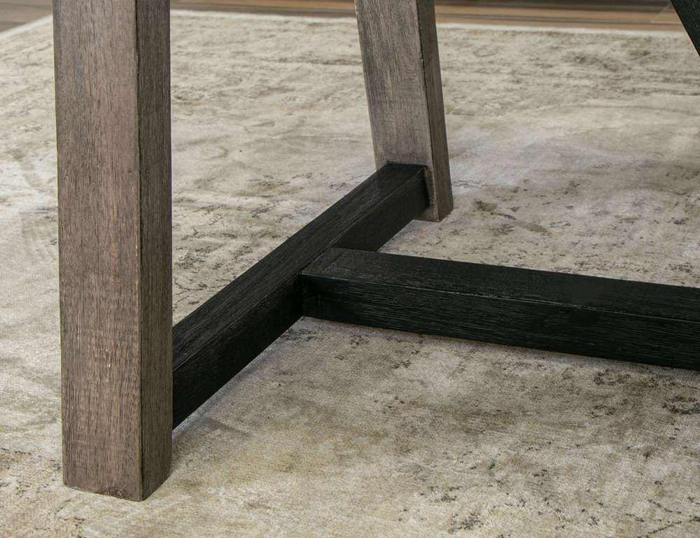 IFD - Blacksmith - Metal Base Dining Table - IFD2321TBL veiw 5