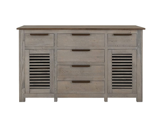 IFD  - Bonfire  - 6 Drawer, 2 Door, Buffet  - Beige  - IFD8631BFFIV view 1