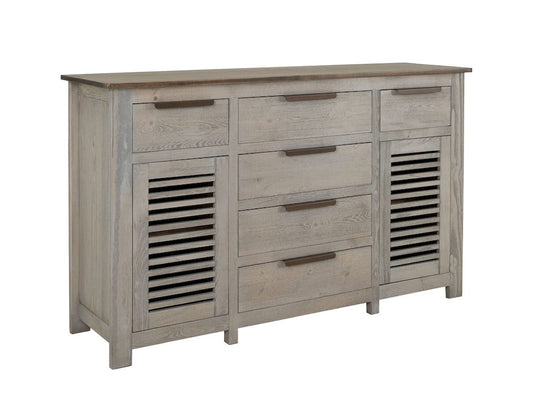 IFD  - Bonfire  - 6 Drawer, 2 Door, Buffet  - Beige  - IFD8631BFFIV view 2